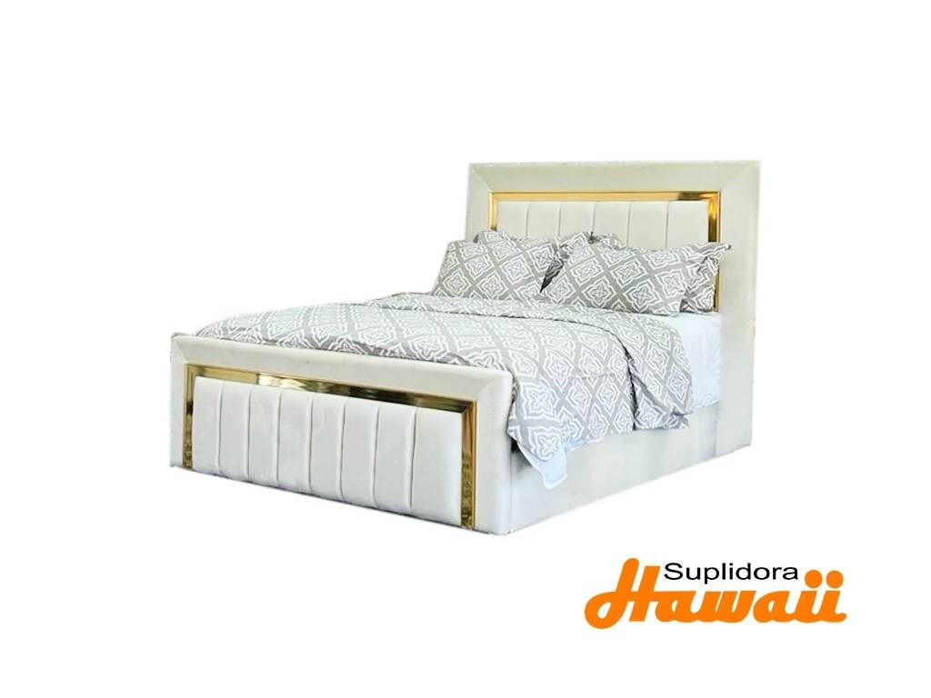 ESPALDAR SOFIA TAPIZADO 60 JA-998 TAPIZCREMA MARCO DORADO