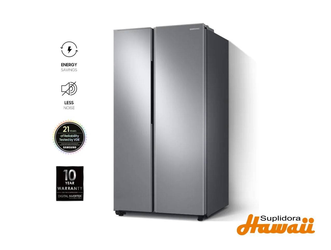 NEVERA SAMSUNG 23PC RS23T5B00S9AP 2P PLATEADA